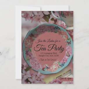 Tea Party Invitation
