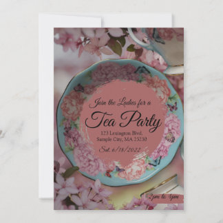 Tea Party Invitation