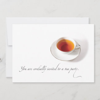 Tea Party Invitation