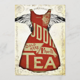 TeA PaRTy iNViTaTioNs dressed in ReD