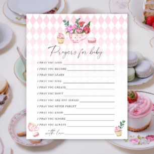 Tea party - Party game   prayers for baby game