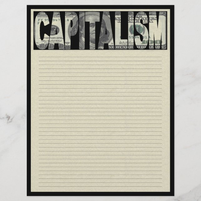 Tea Party Patriot Customisable Letterhead (Front)