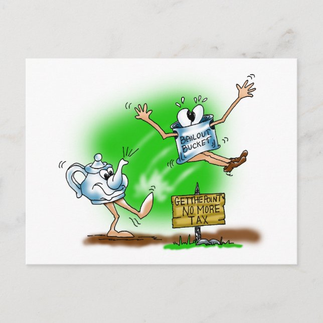 Tea Party Postcard (Front)