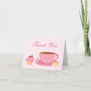 Tea Party Thank You Card