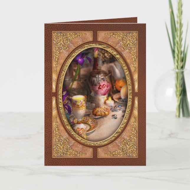 Tea Party - The magic of a tea party Card (Front)