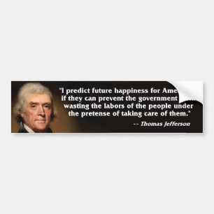 Tea Party - Thomas Jefferson Bumper Sticker