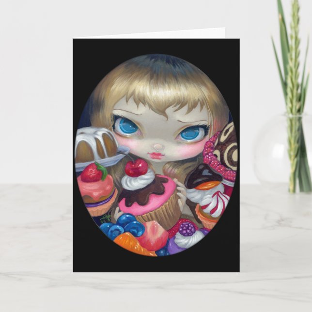 "Tea Party Treats" Greeting Card (Front)