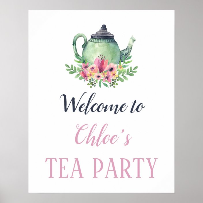 Tea Party Poster