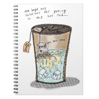 Tea Pee Notebook