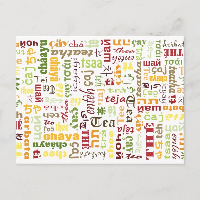 Tea Postcard (Front)