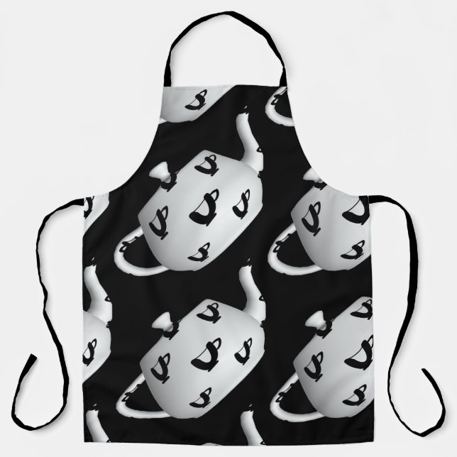 TEA POTS APRON (Front)