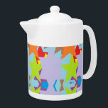 Tea Pots : Stars in The making<br><div class="desc">Graphics : Stars of Colours</div>