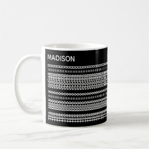 Tea Preference Hidden Message Name 102W Modern Coffee Mug