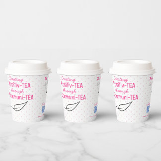 Tea Quotes Custom Paper Coffee Tea Paper Cups