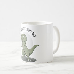 Tea-Rannosaurus Coffee Mug