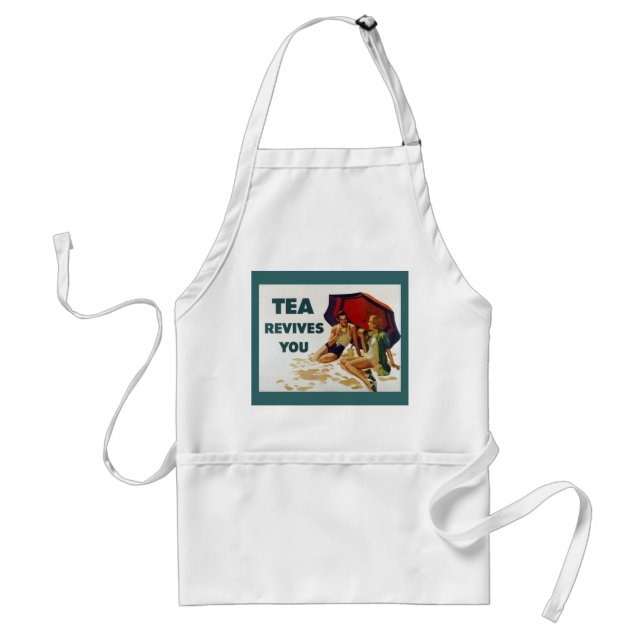 Tea Revives You Standard Apron (Front)