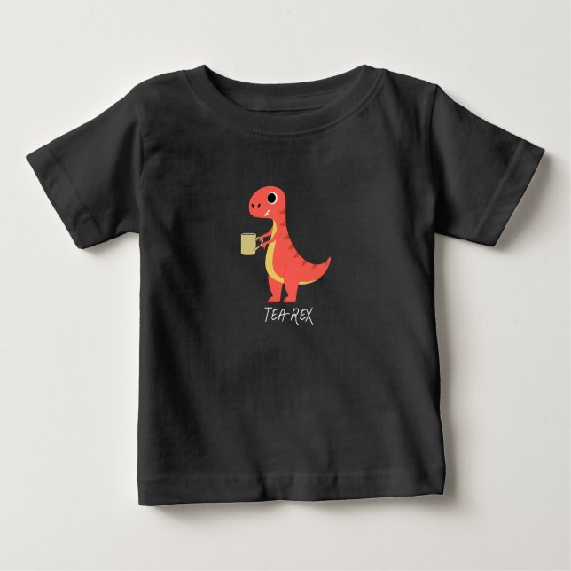 Tea-Rex Baby T-Shirt (Front)
