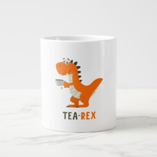 Tea-Rex Coffee Large Coffee Mug