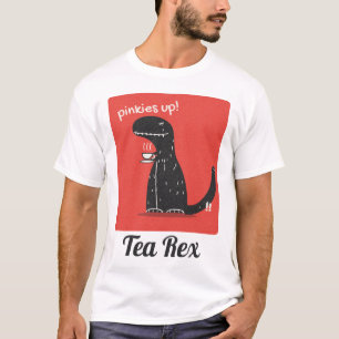 Tea Rex Funny Dinosaur Tea Pun T-Shirt
