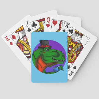 Tea-Rex Playing Cards