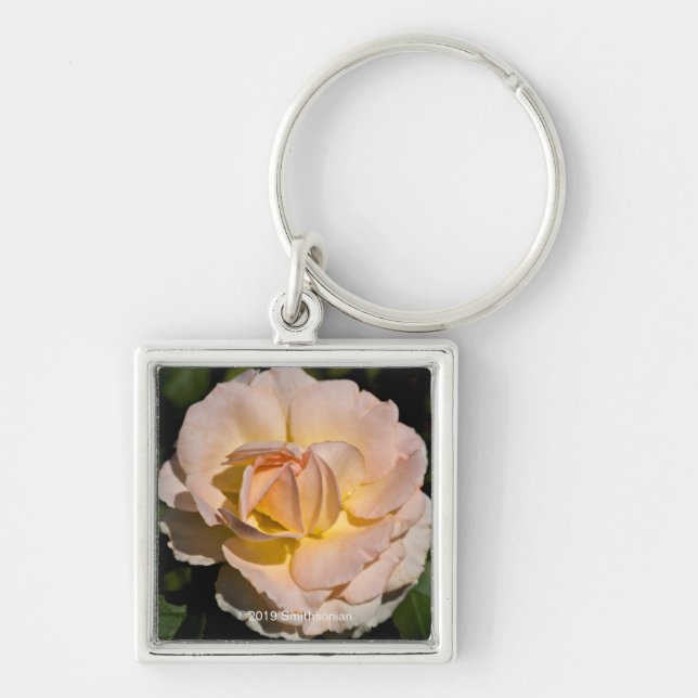 Tea Rose Key Ring (Front)