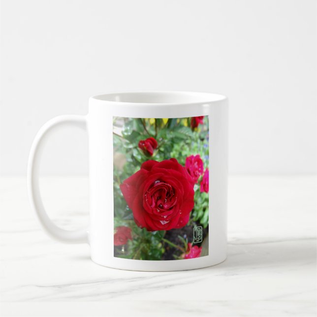 Tea Rose Mug (Left)