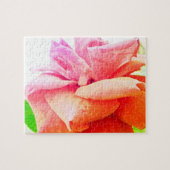 Tea Rose Puzzle (Horizontal)