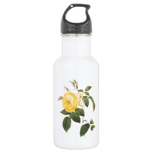 tea rose(Rosa indica) by Redouté 532 Ml Water Bottle