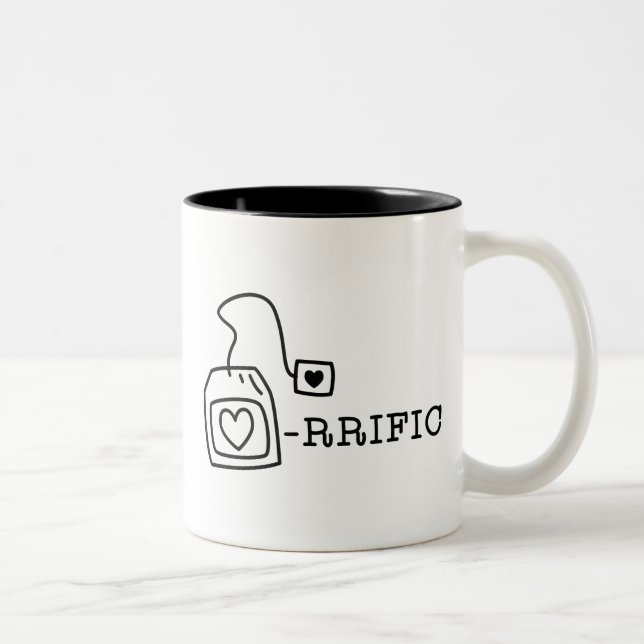 Tea-rrific Two-Tone Coffee Mug (Right)