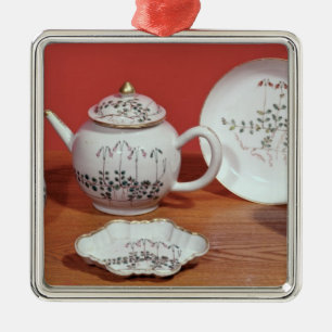 Tea service presented to Carl Linnaeus Metal Tree Decoration