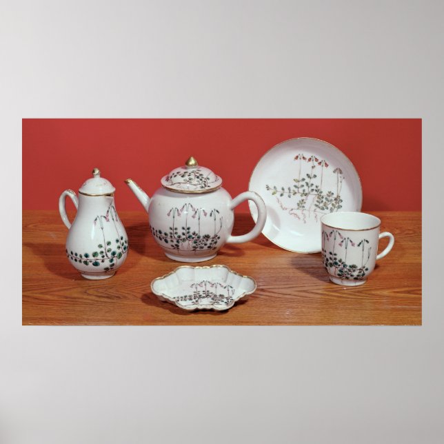 Tea service presented to Carl Linnaeus Poster (Front)