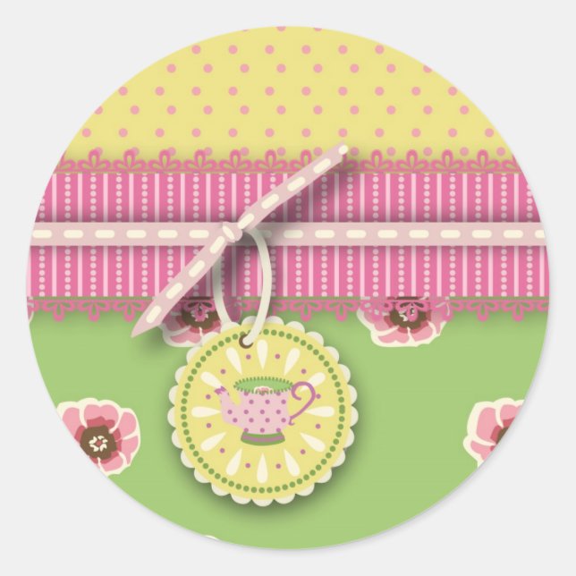 Tea Service Sticker II (Front)