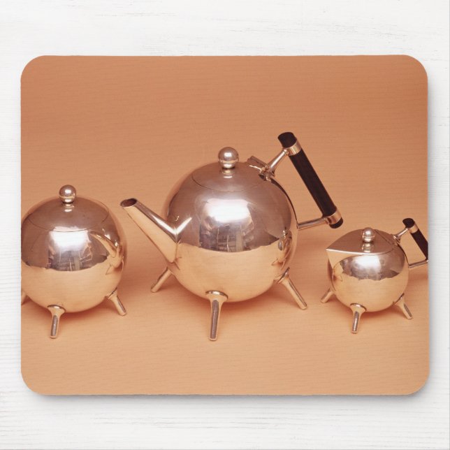 Tea service with gilt interiors mouse pad (Front)