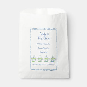 Tea Shop Favour Bag