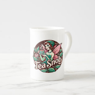 Tea Snob Fairy Bone China Mug