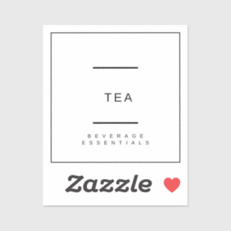 Tea Sticker