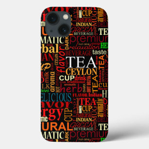 Tea tags iPhone 13 case