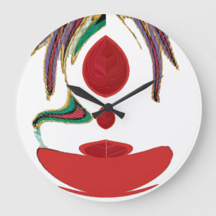 Tea Time all the Time Large Clock