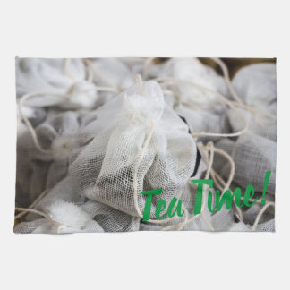 Tea Time Bag for Tea Lovers Towel