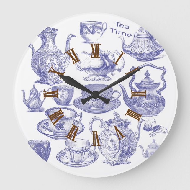 tea time clock (Front)