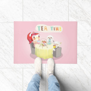 Tea Time Doormat