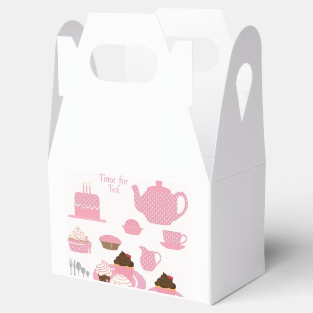 Tea Time Favour Box (Opened)