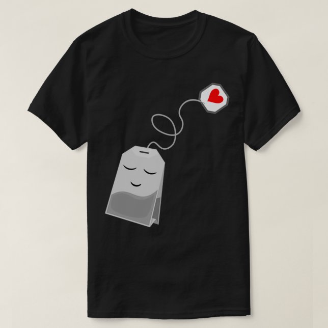 Tea Time Funny Tea Cup T-Shirt (Design Front)
