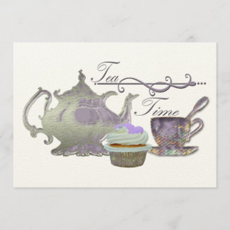 Tea Time Invitation