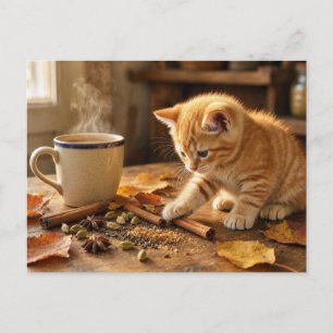 Tea Time Invitation • Cosy Fall Chai