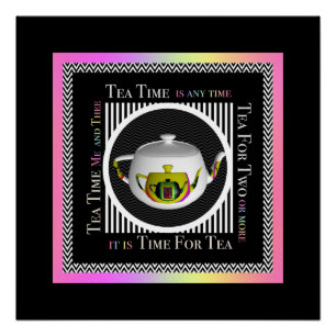 Tea Time Is Anytime  Poster