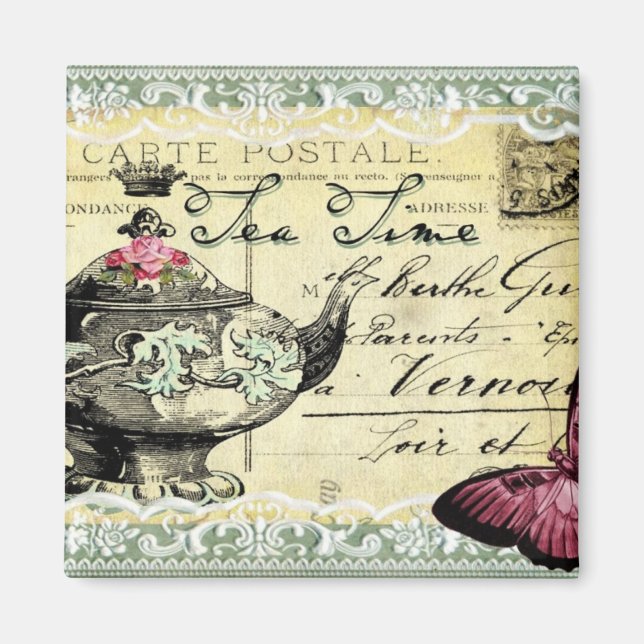 Tea Time Magnet (Front)