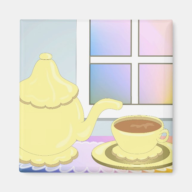 Tea Time! Magnet (Front)