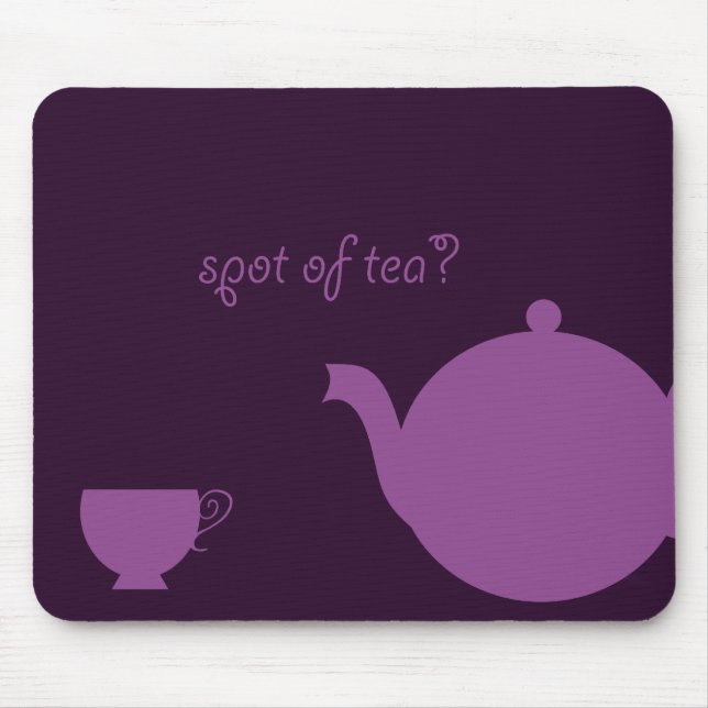 Tea Time Mouse Pad (Front)