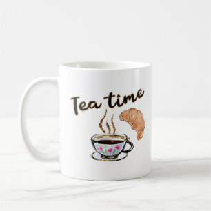 Tea time Mug, tea party mag, tea party accessories Coffee Mug